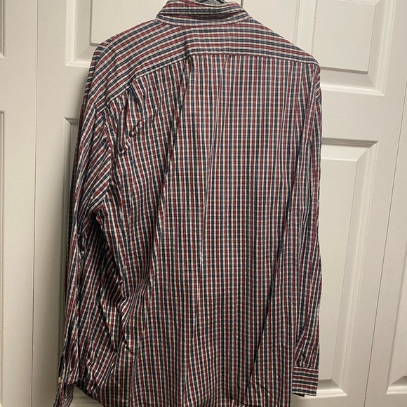 Polo Ralph Lauren Marlowe Red/Blue Stripes L/S Button Down Dress Shirt -Men's XL - Picture 8 of 15